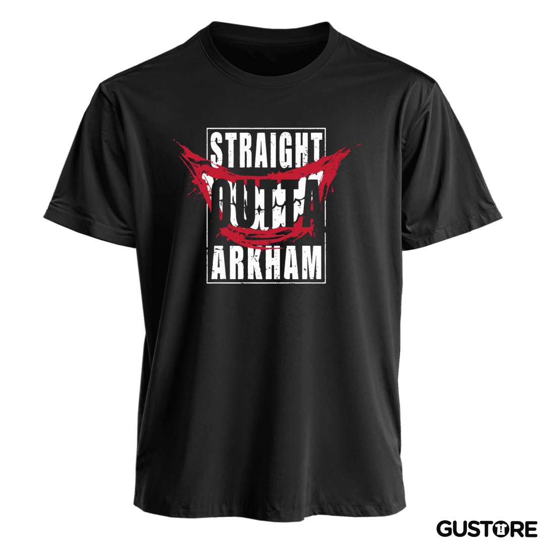 Polera Straight outta arkhman