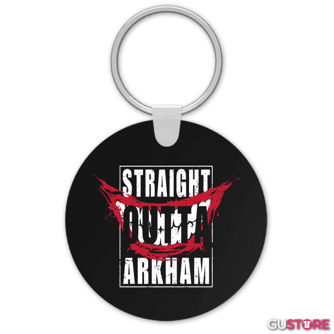 Llavero Straight outta arkhman