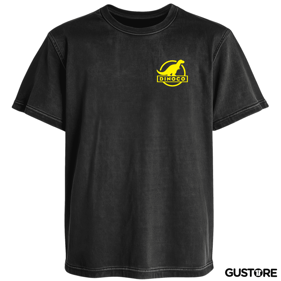 Polera desgastada Dinoco Bolsillo