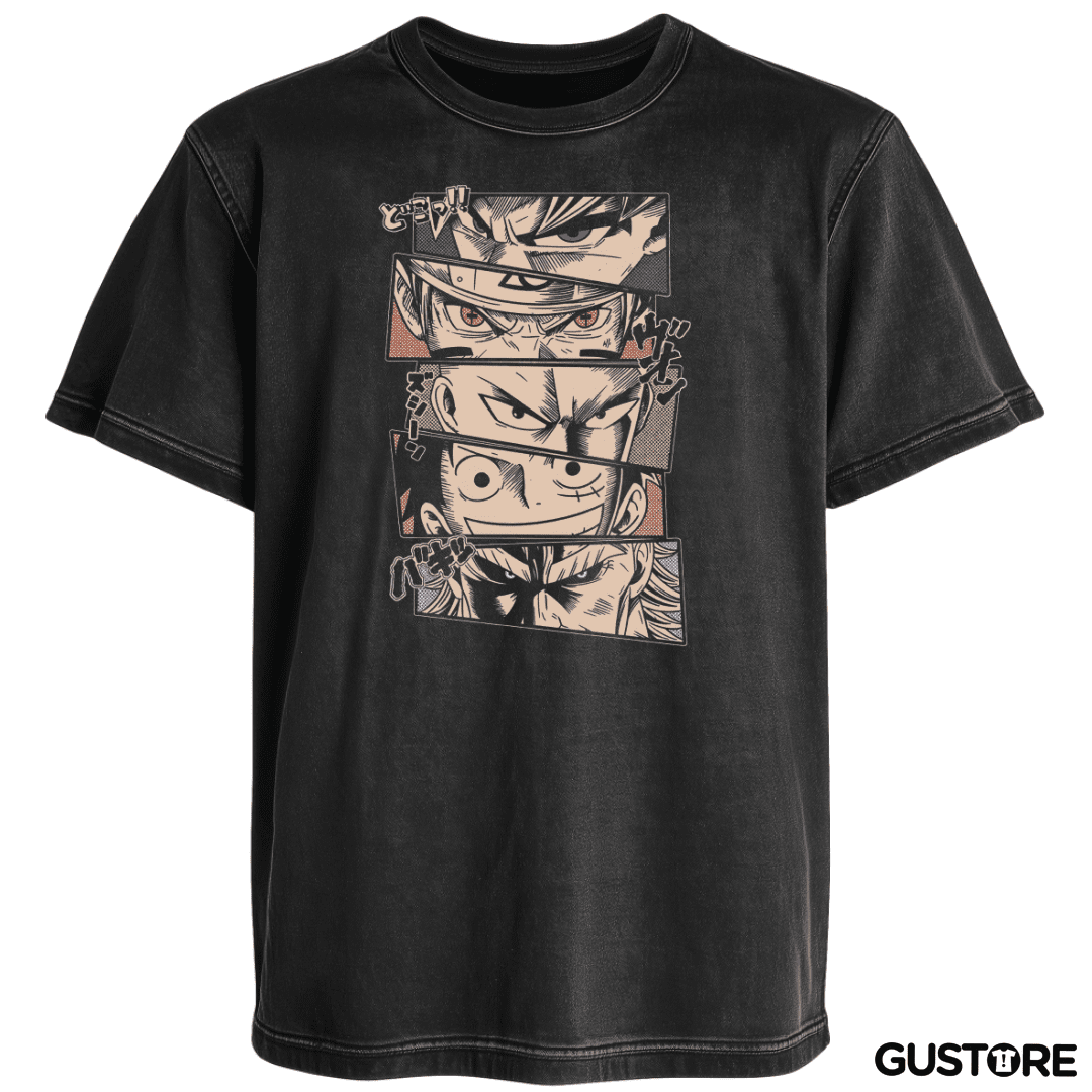 Polera desgastada Leyendas del Anime
