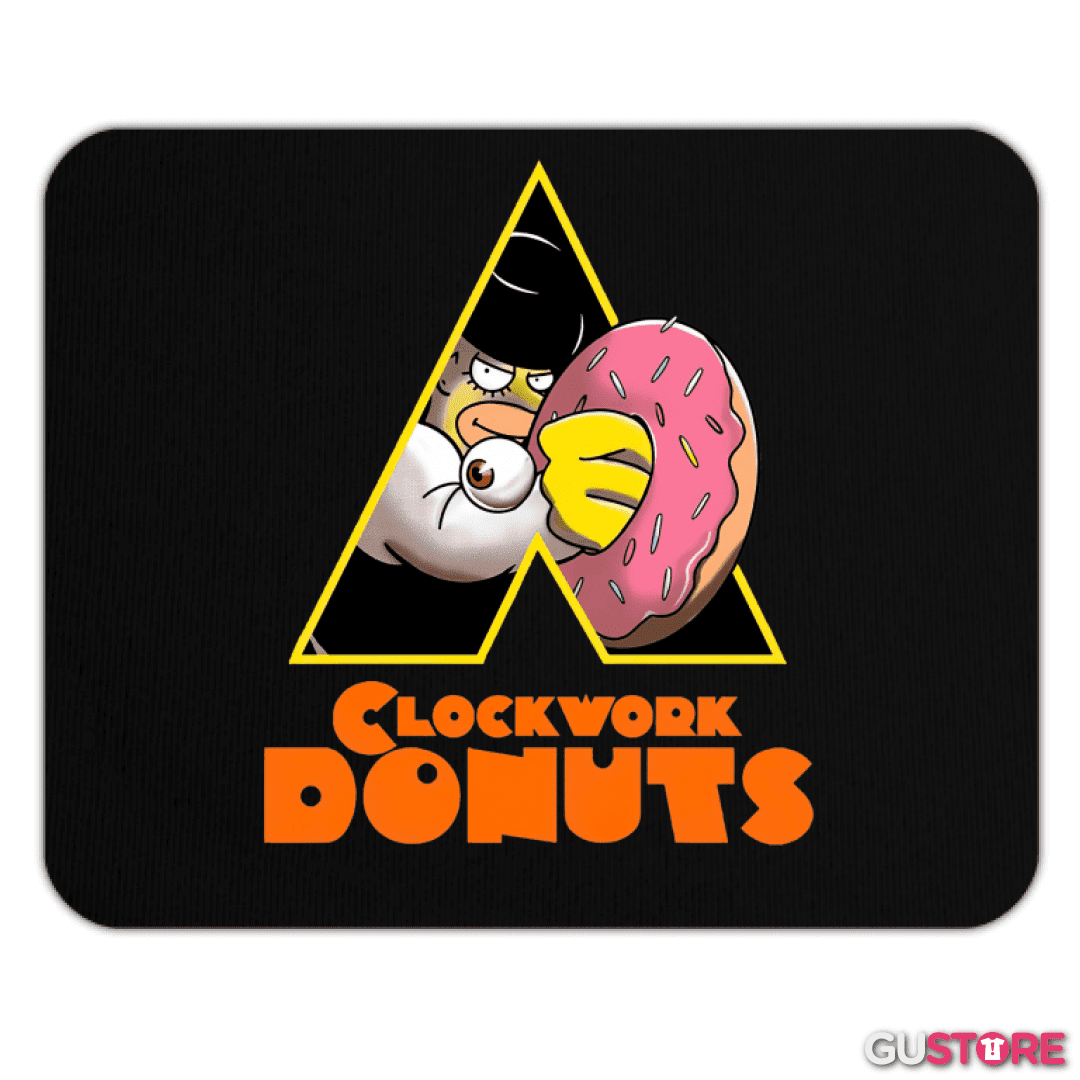 Mousepad Clockwork Donuts
