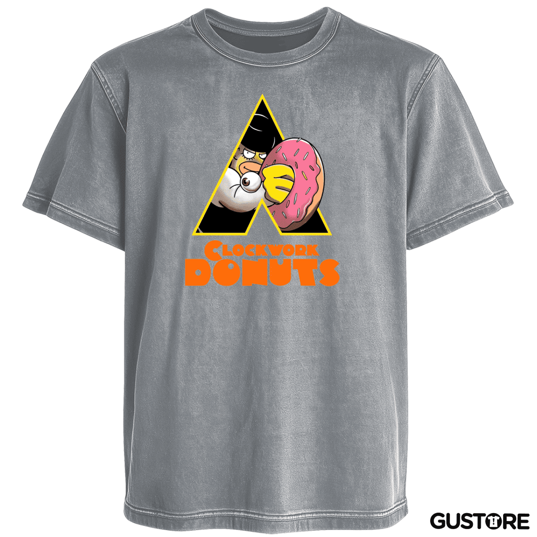 Polera desgastada Clockwork Donuts