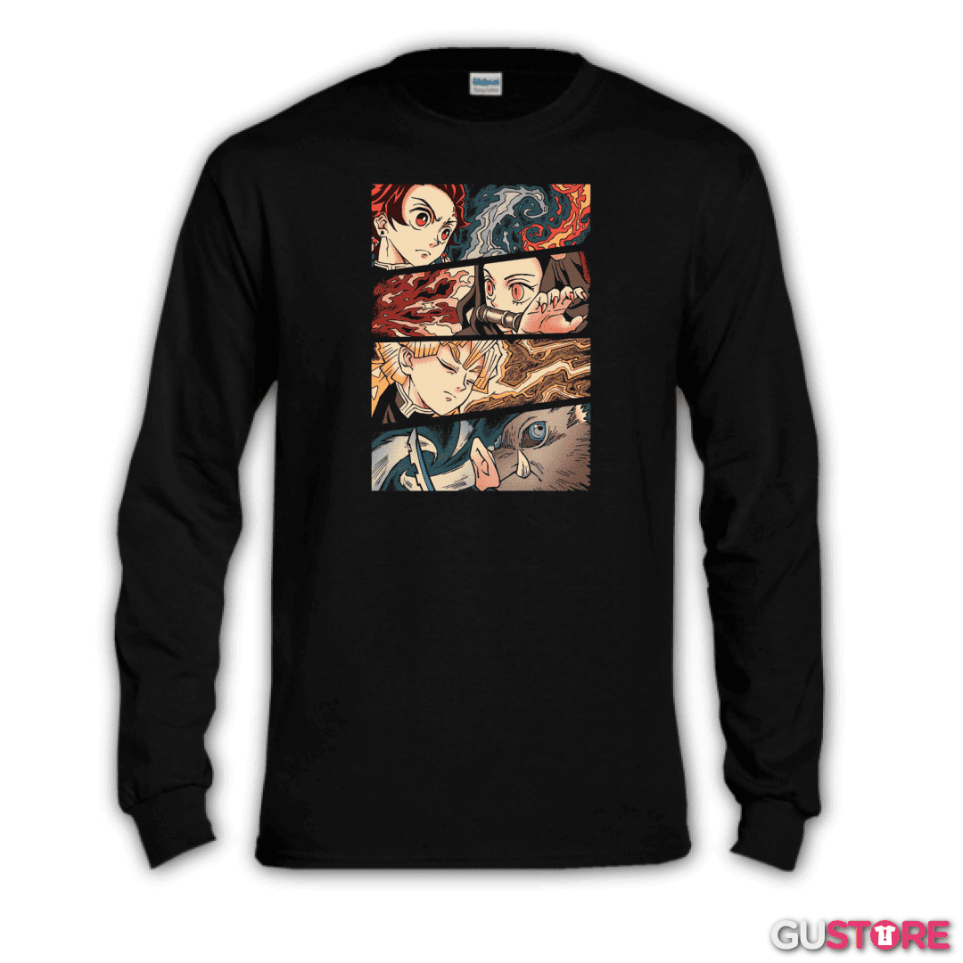 Polera manga larga Cazadores de Demonios