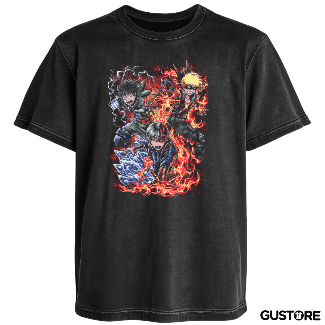 Polera desgastada Trio Clase 1A