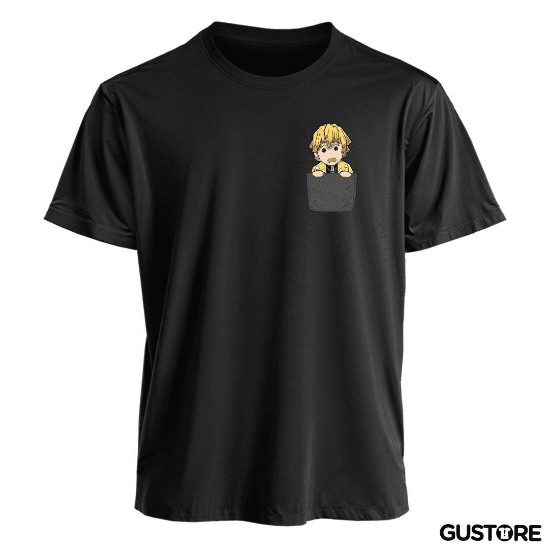 Polera Zenitsu de Bolsillo