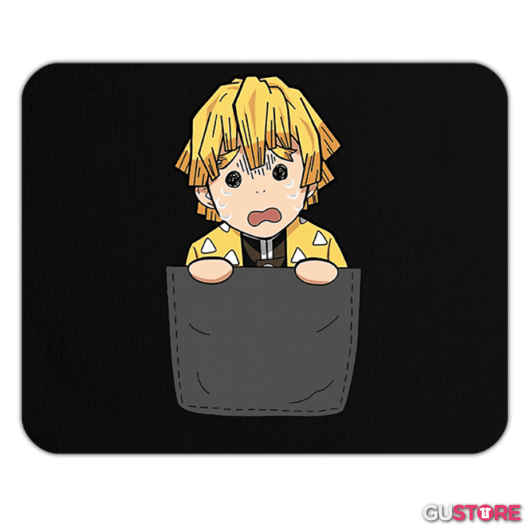 Mousepad Zenitsu de Bolsillo