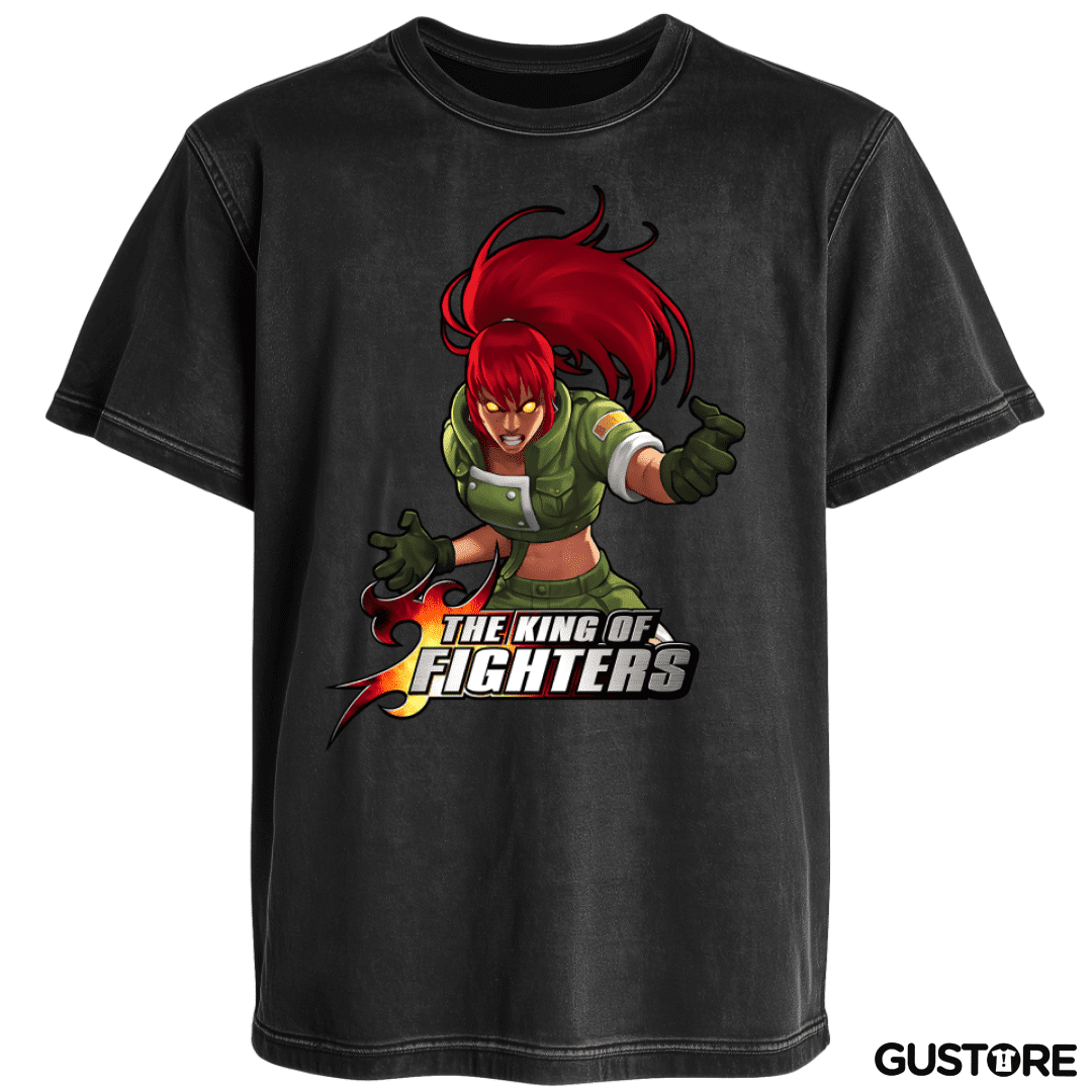 Polera desgastada Leona