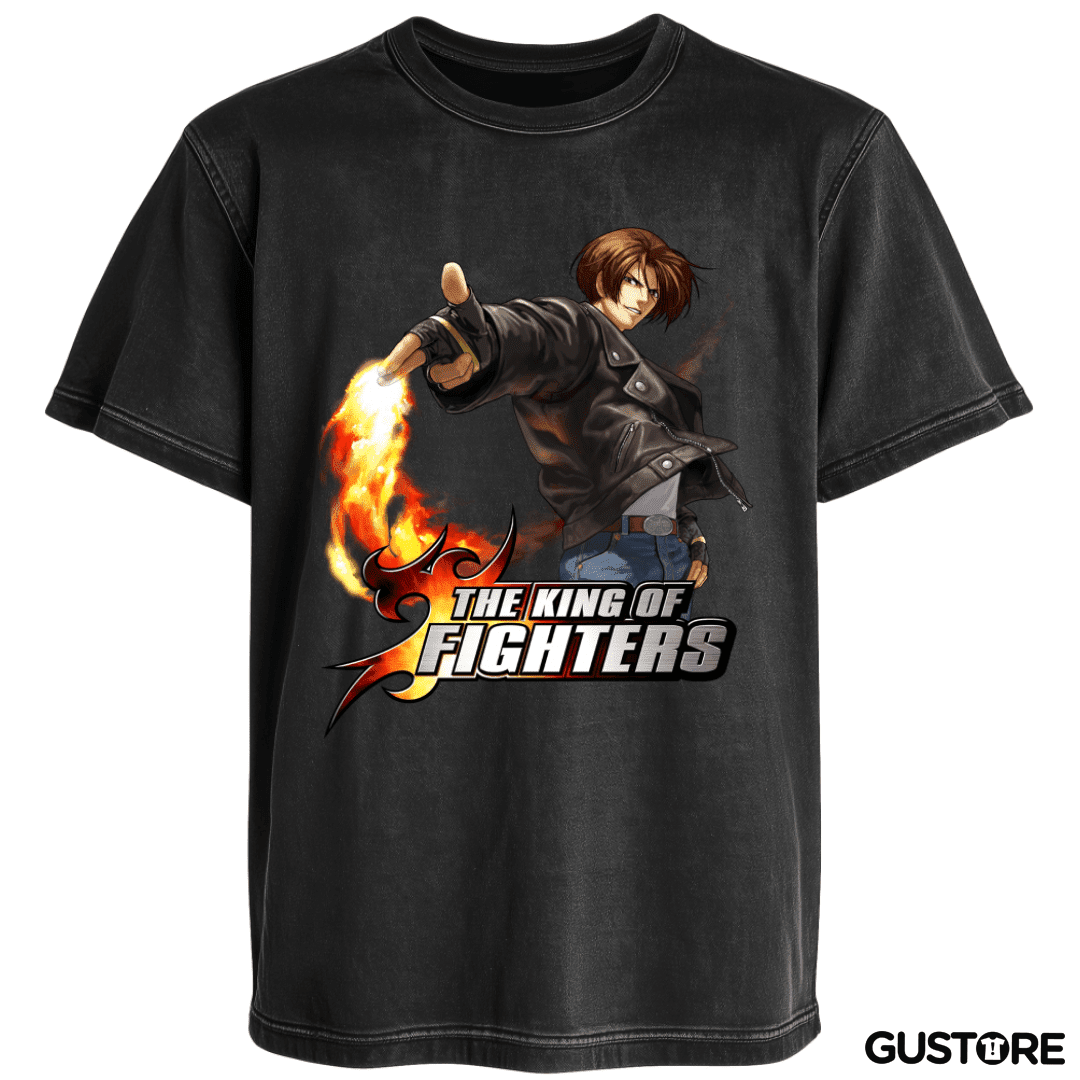 Polera desgastada Kyo Kusanagi