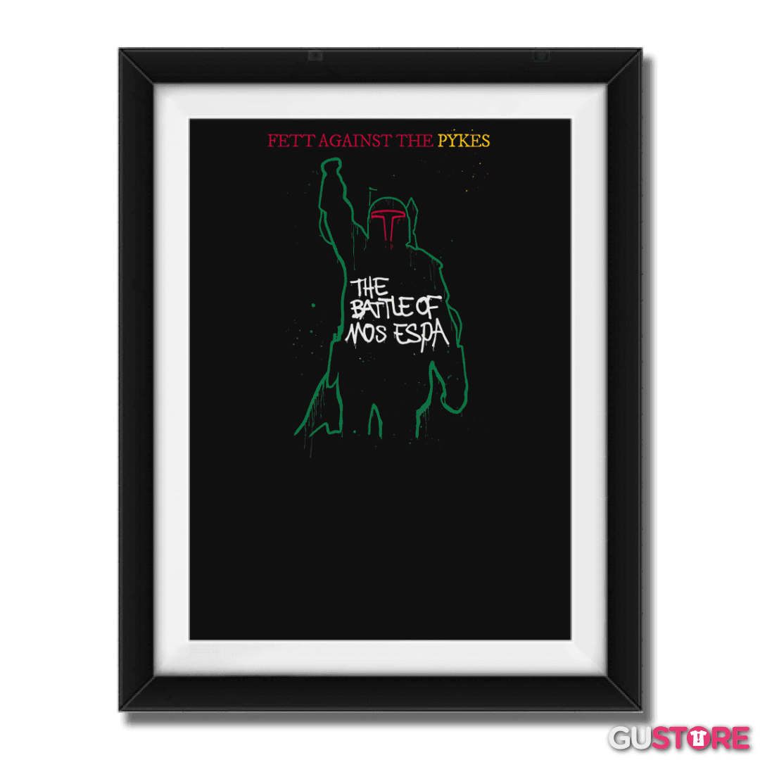 Cuadro decorativo Fett Against The Pykes