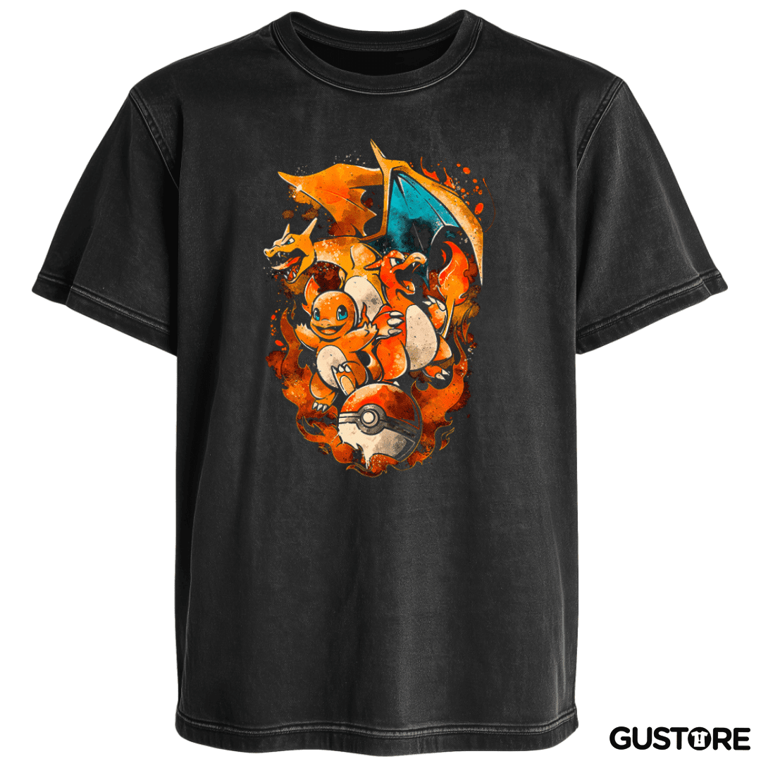 Polera desgastada Charvolution