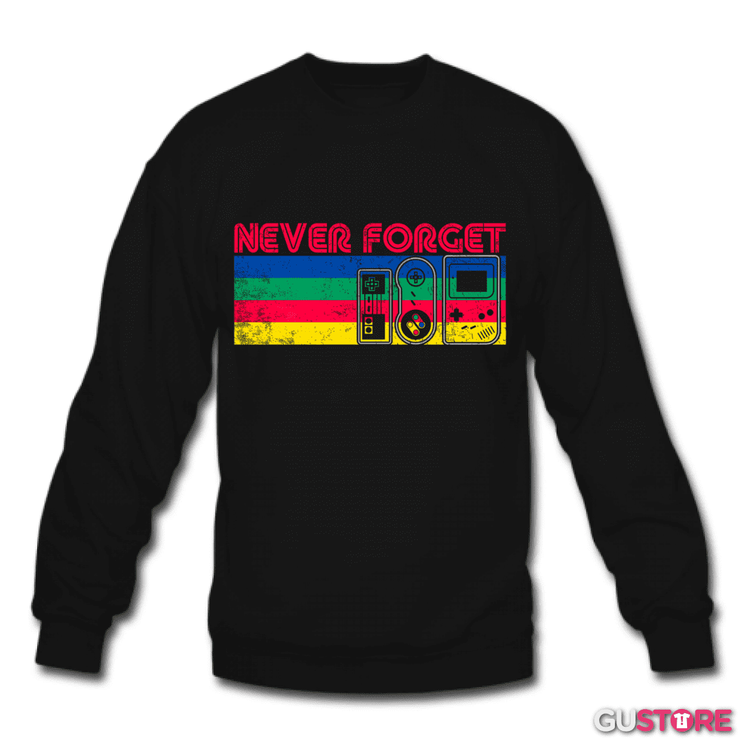 Poleron polo Never Forget Gamer