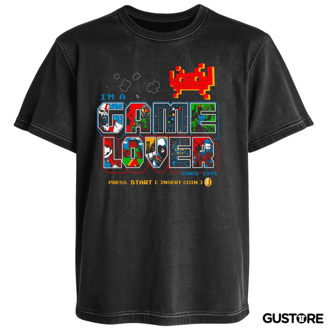 Polera desgastada Im a Game Lover