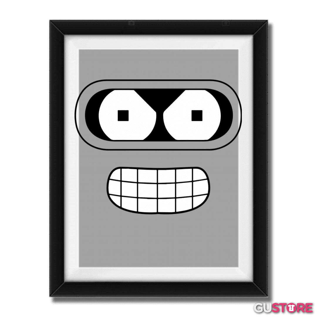 Cuadro decorativo Bender Face