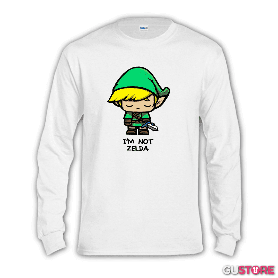 Polera manga larga No soy Zelda