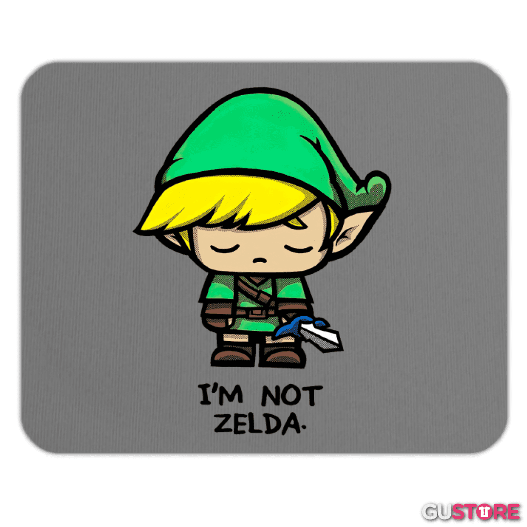 Mousepad No soy Zelda
