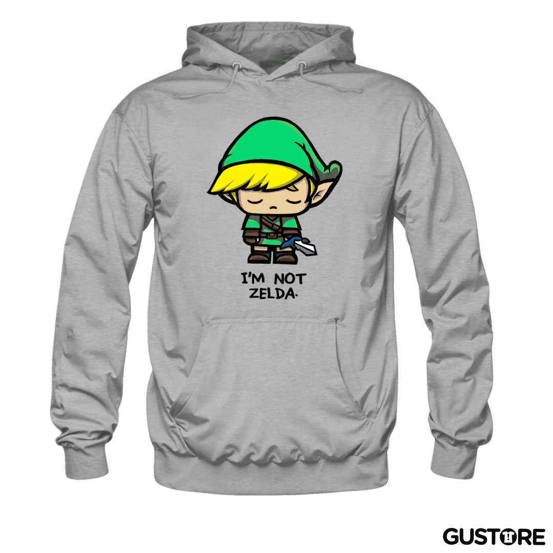 Polerón Canguro No soy Zelda
