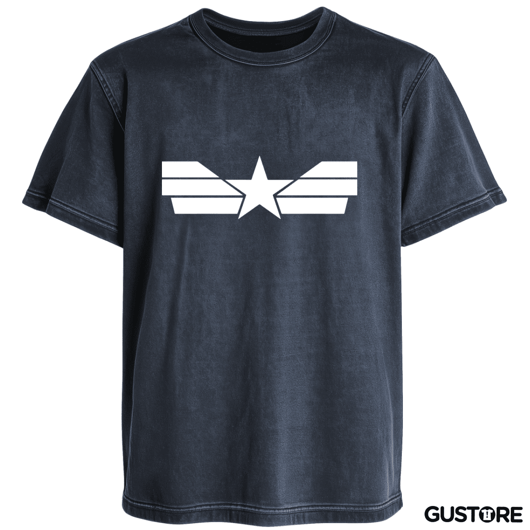 Polera desgastada Pecho capitán
