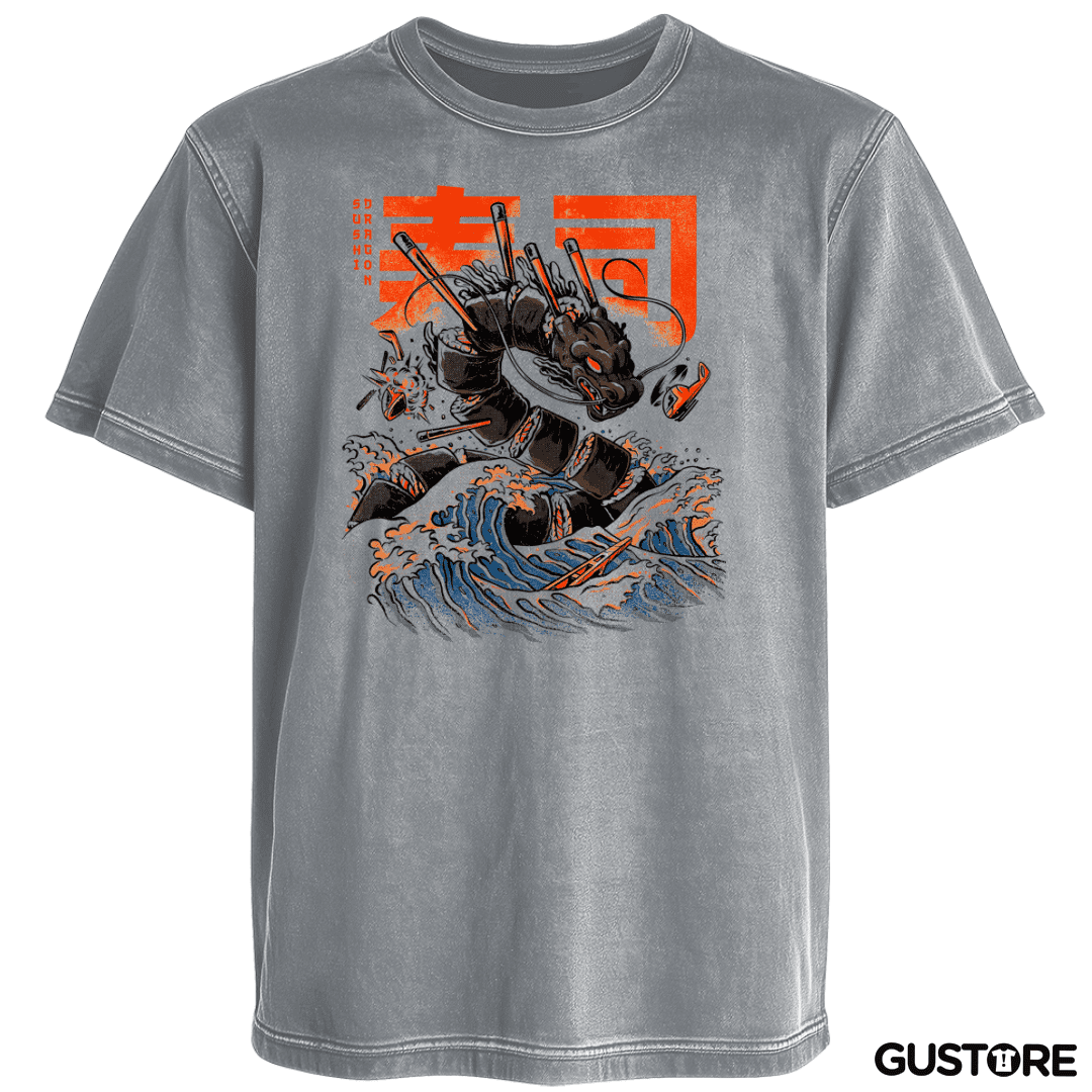 Polera desgastada Sushi Dragon