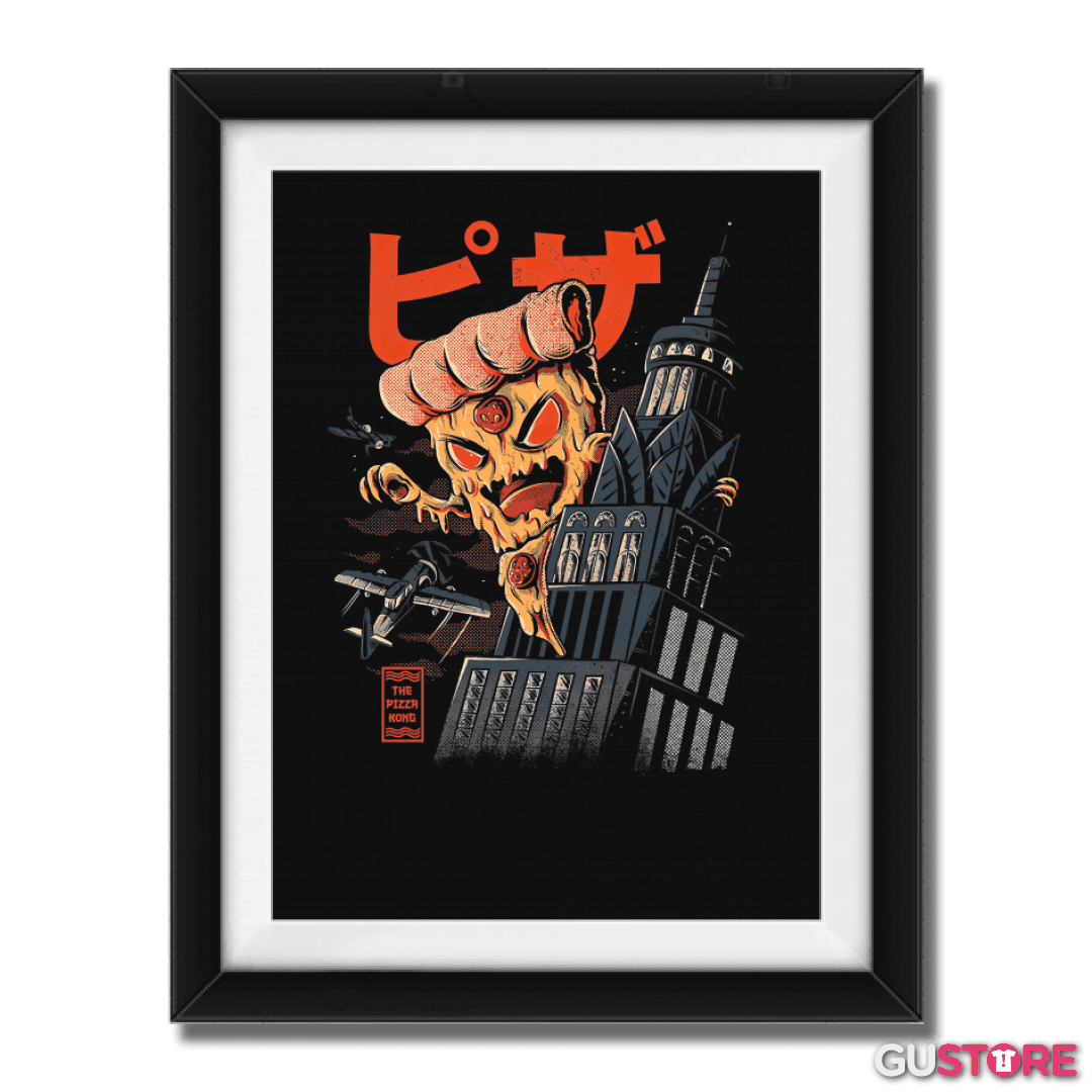 Cuadro decorativo Pizza Kong