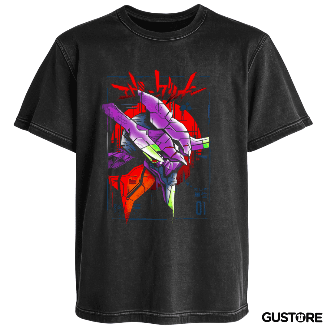 Polera desgastada Evangelions 3