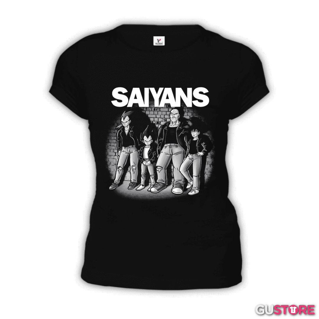 Polera de Mujer Saiyans