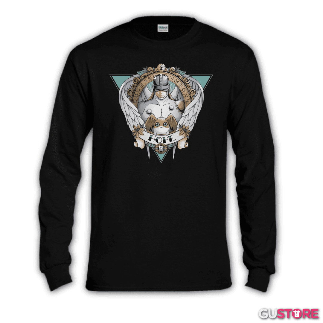Polera manga larga Angemon
