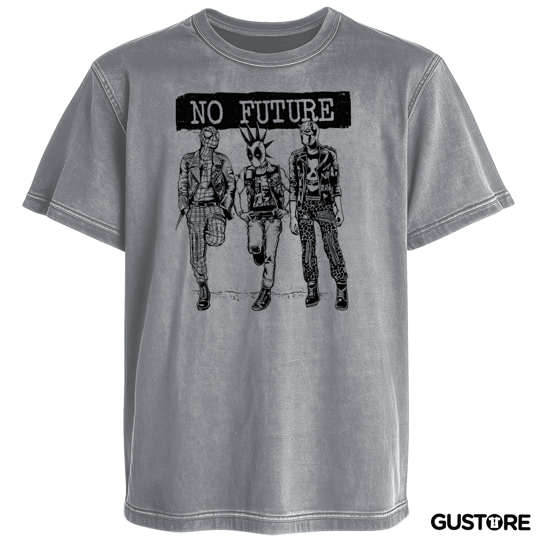 Polera desgastada No FUTURE
