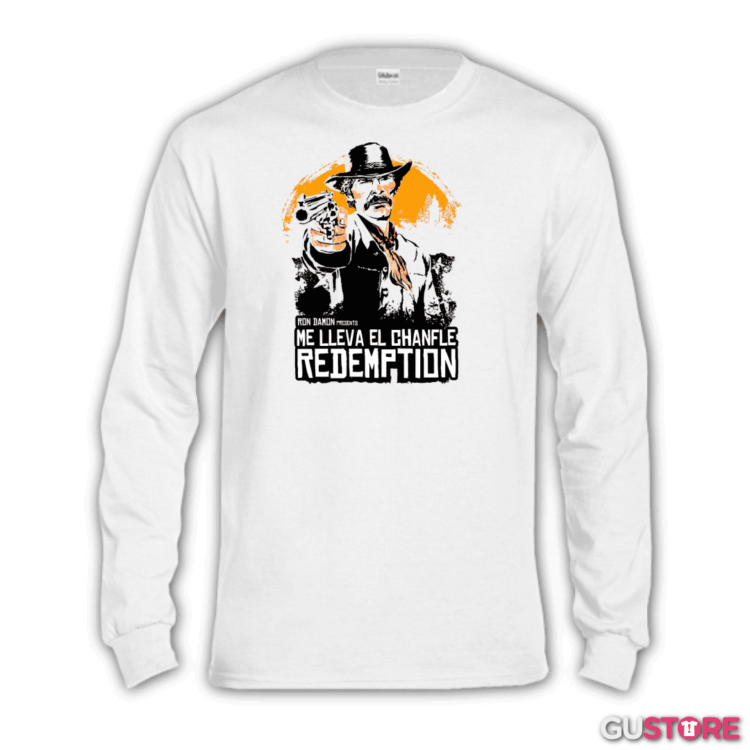 Polera manga larga Red Chanfle Redemption