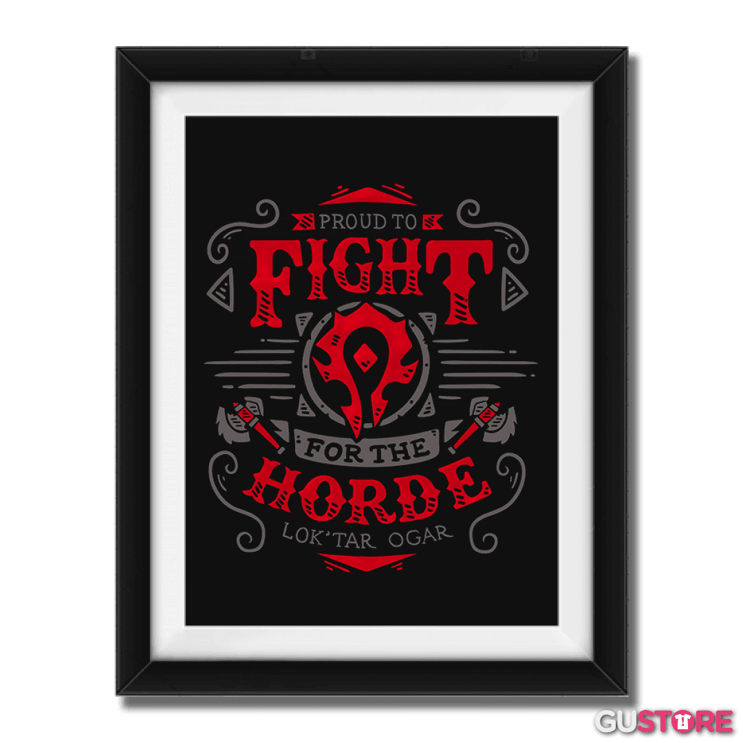 Cuadro decorativo Fight for the horde