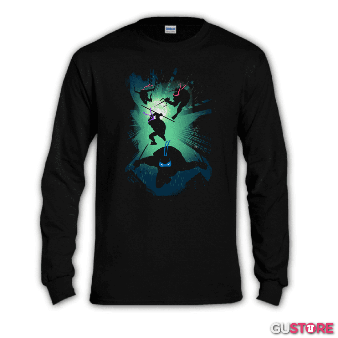 Polera manga larga Las Tortugas Ninja