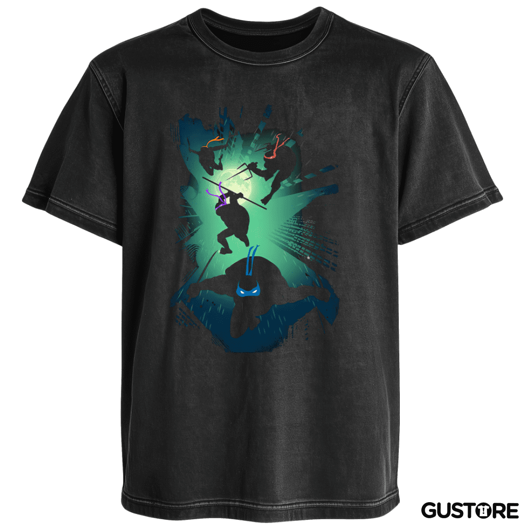 Polera desgastada Las Tortugas Ninja