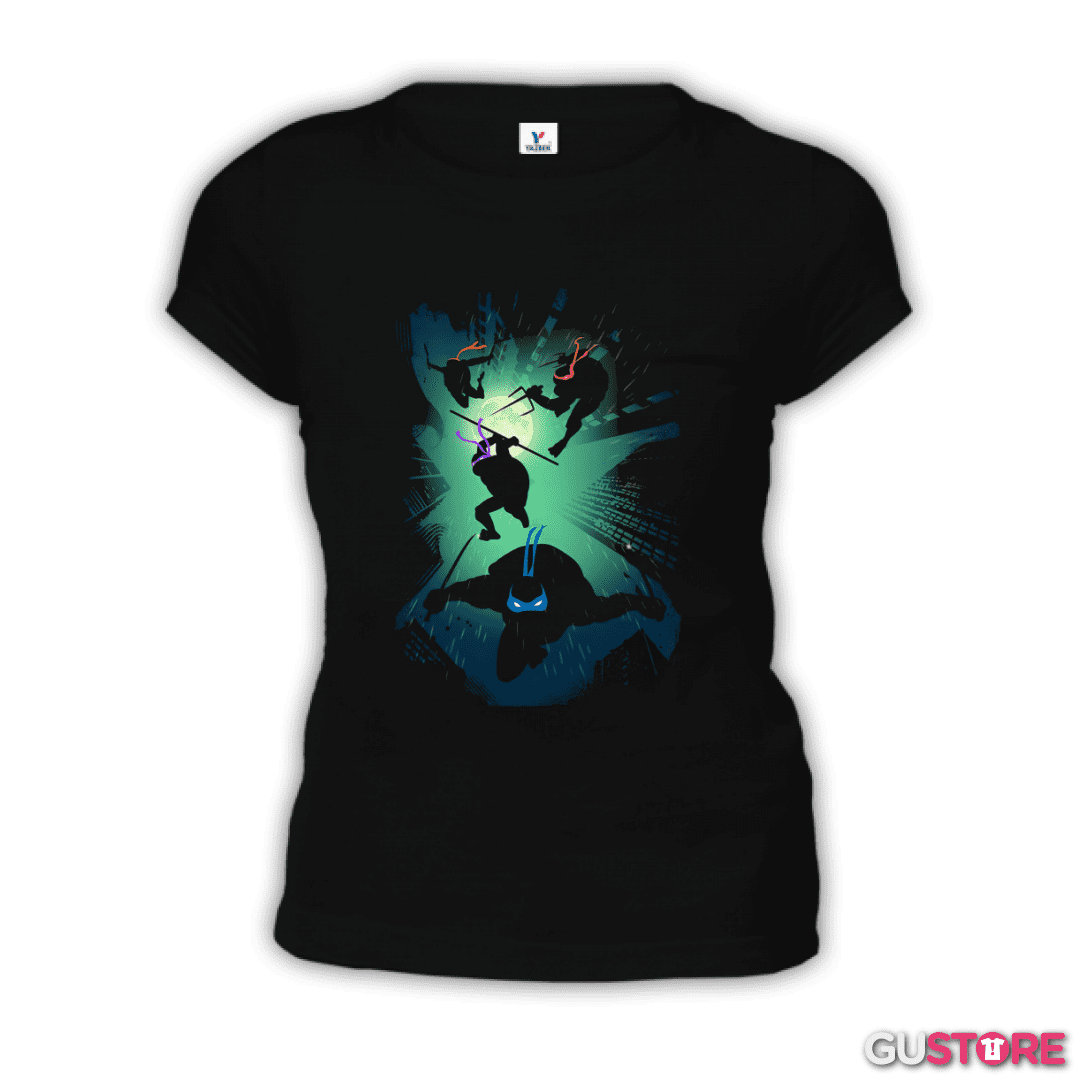 Polera de Mujer Las Tortugas Ninja