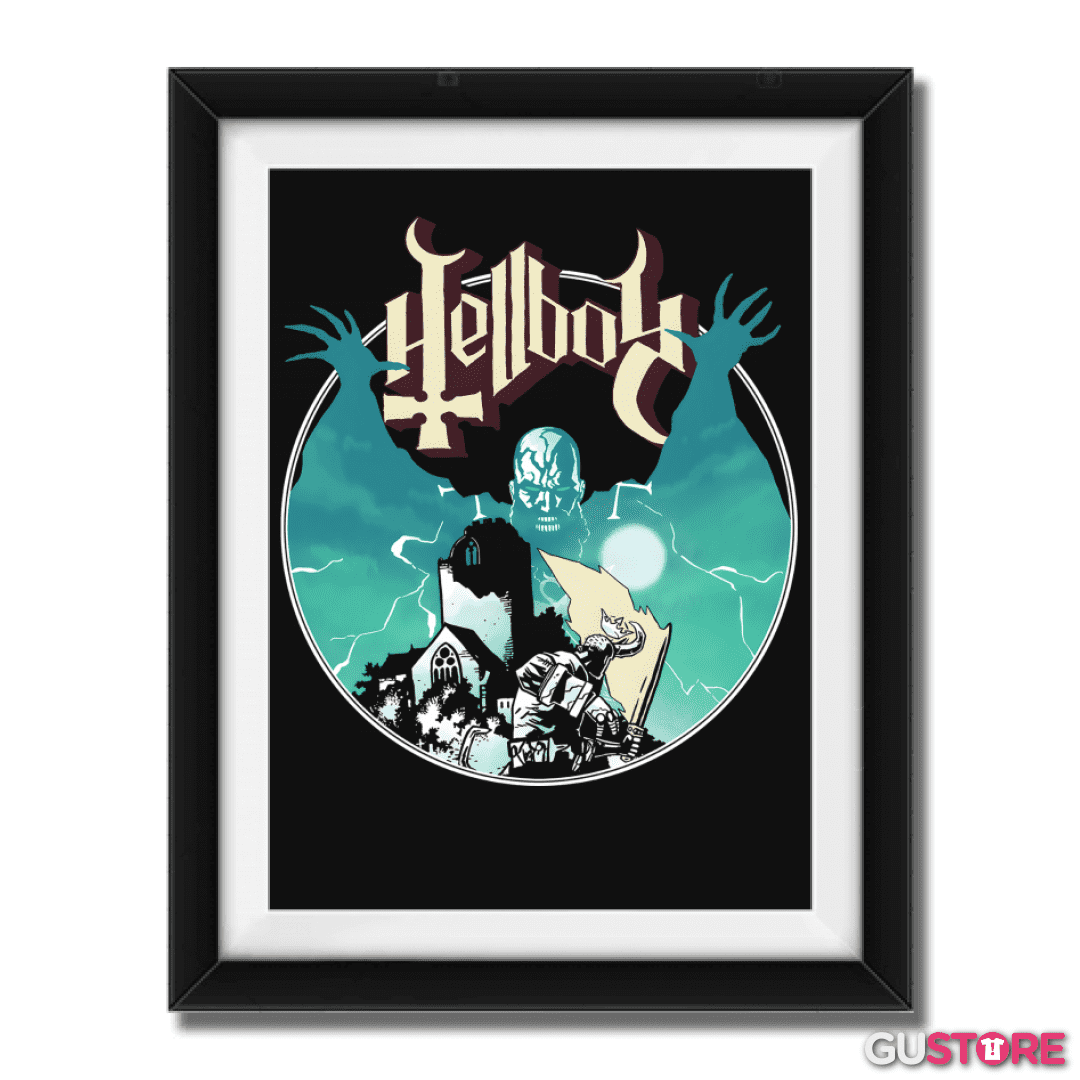 Cuadro decorativo Ghost Hellboy