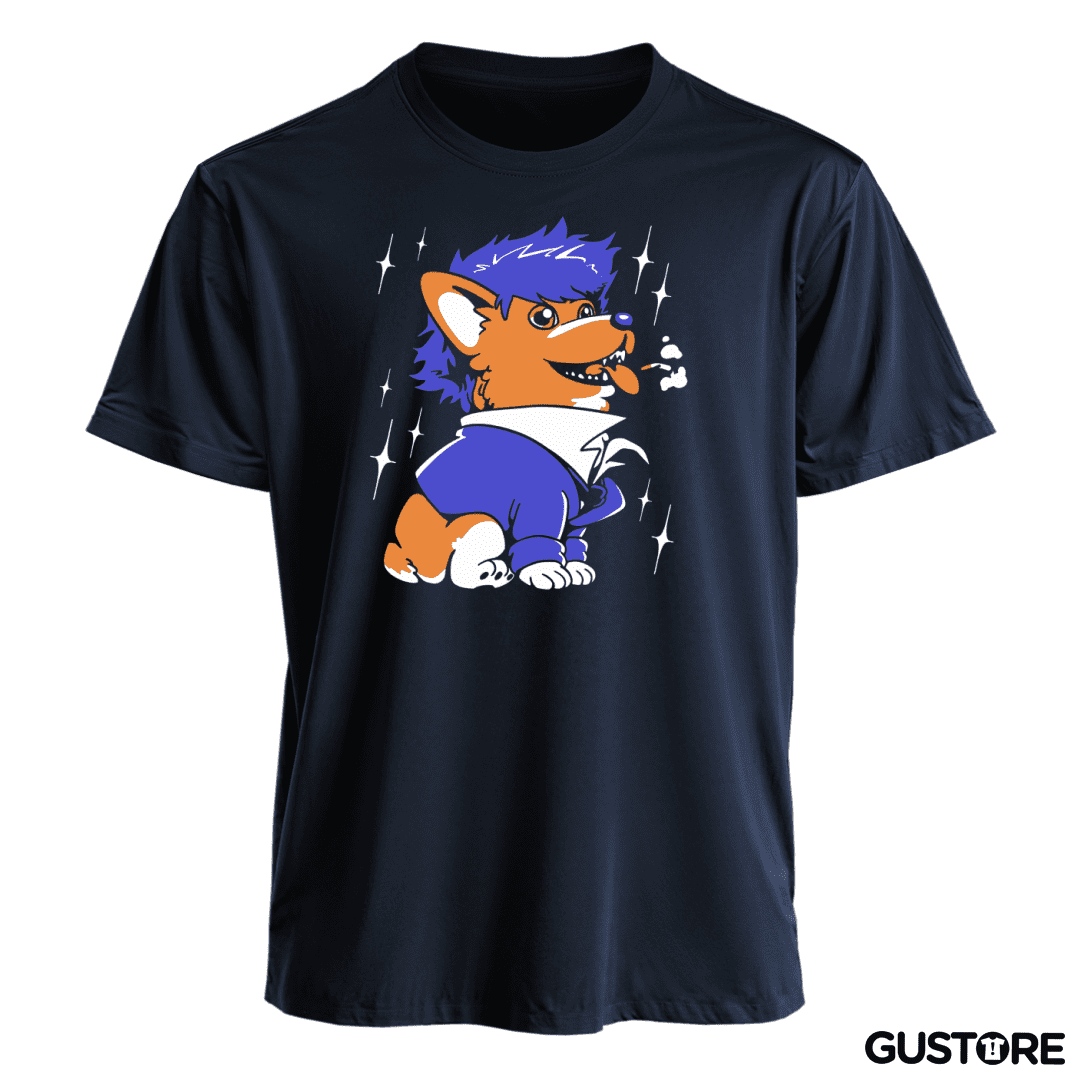 Polera Space Corgiboy