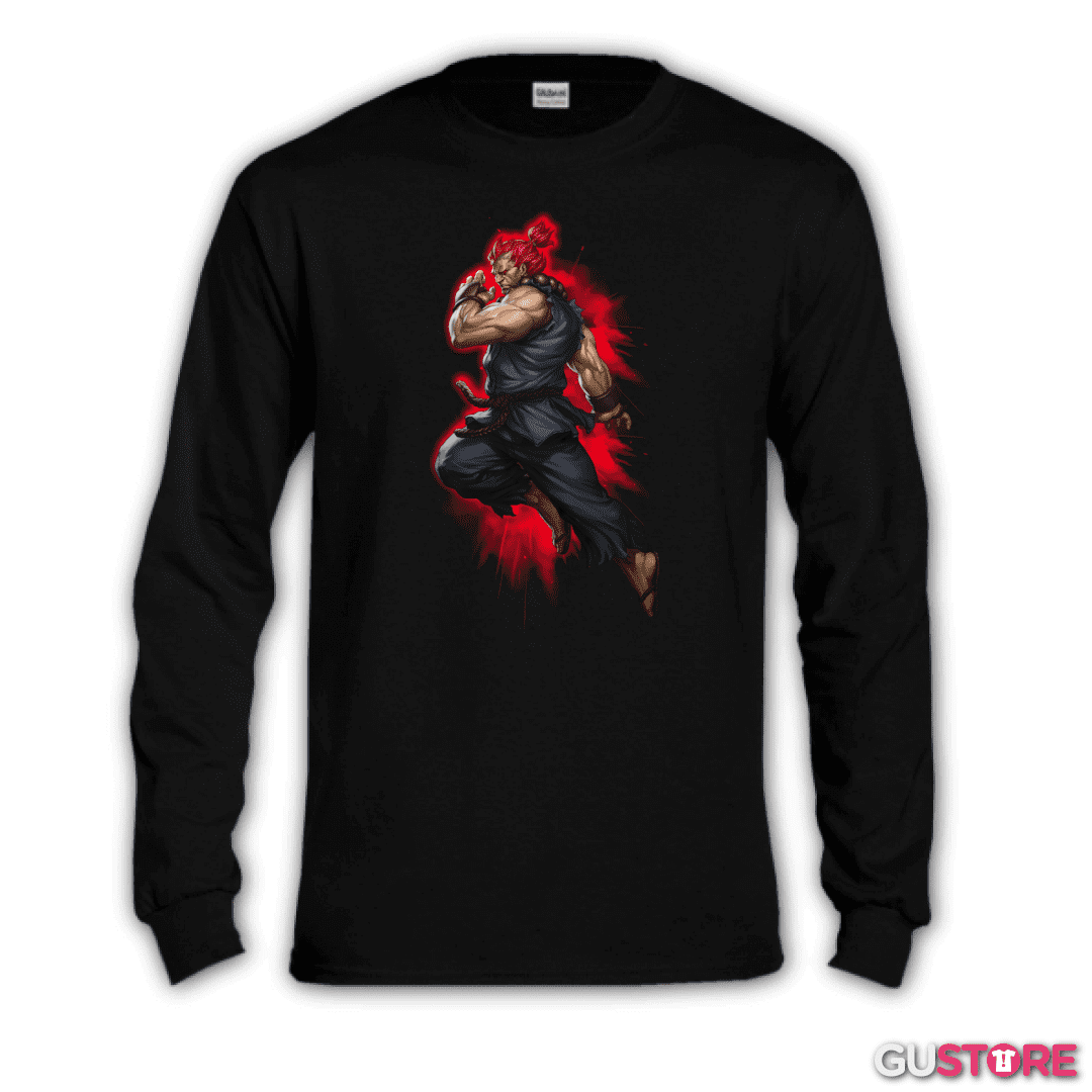Polera manga larga Akuma