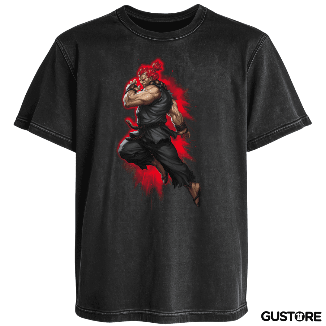 Polera desgastada Akuma
