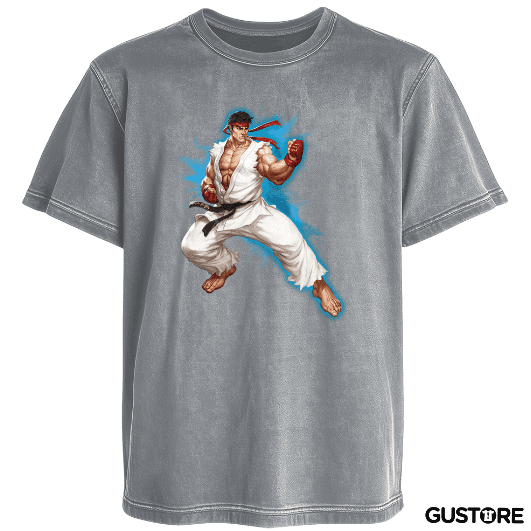 Polera desgastada Ryu
