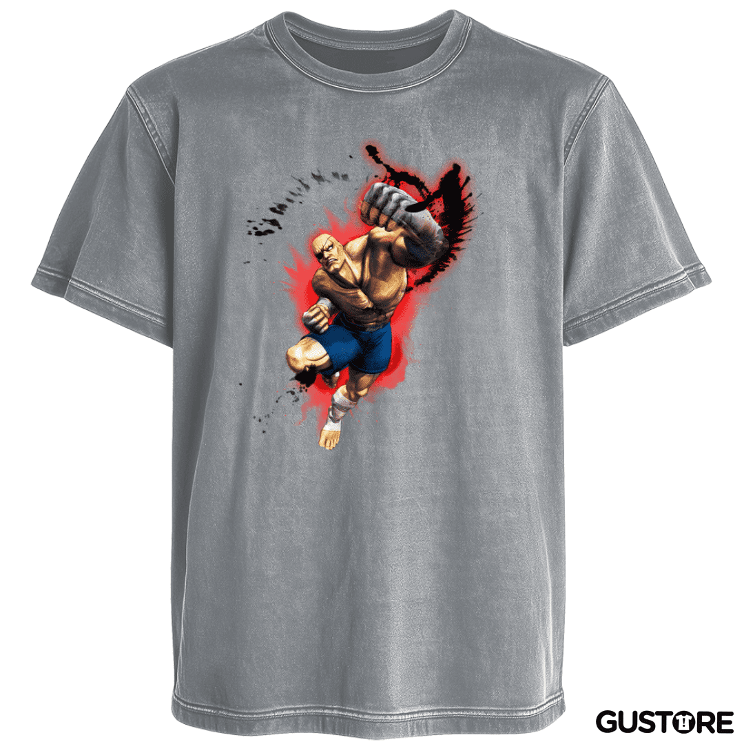 Polera desgastada Sagat 2
