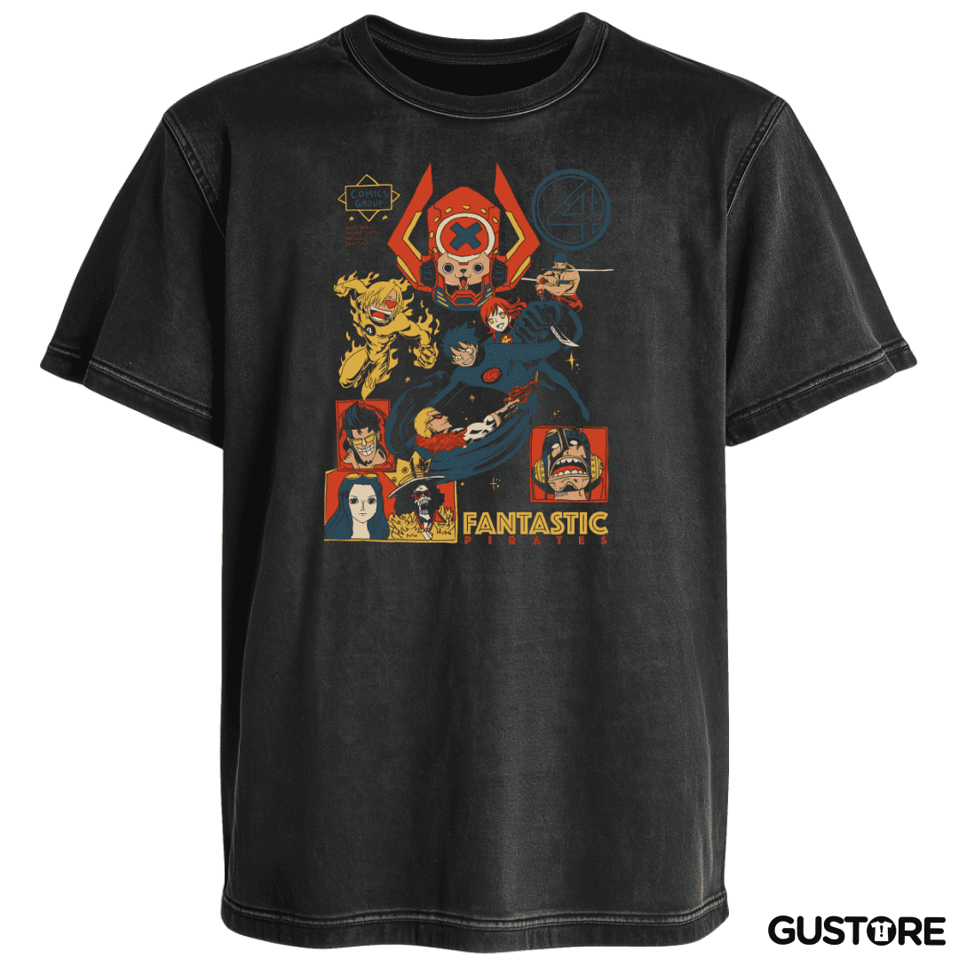 Polera desgastada Fantastic Pirates