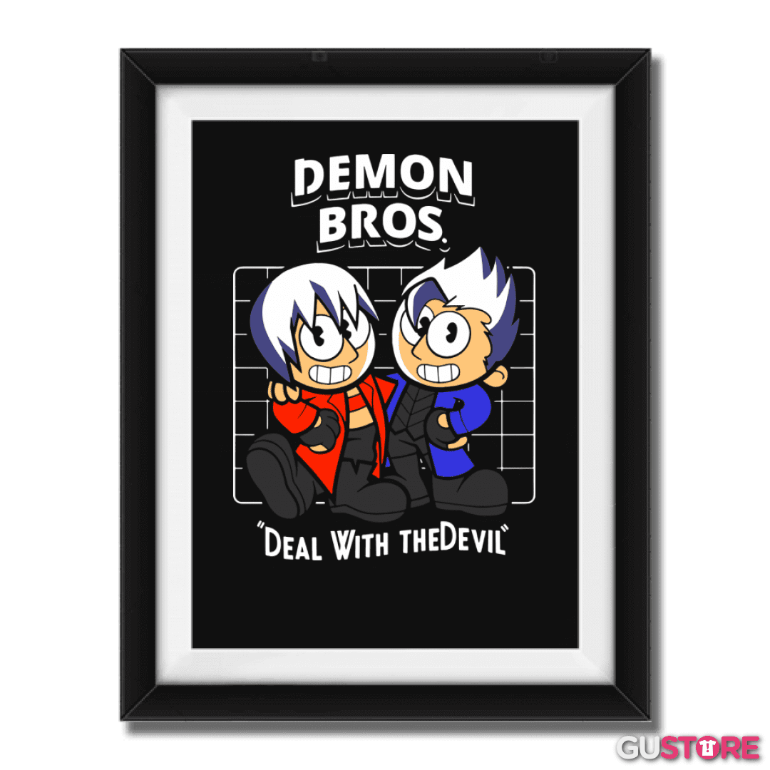 Cuadro decorativo Demon Bros