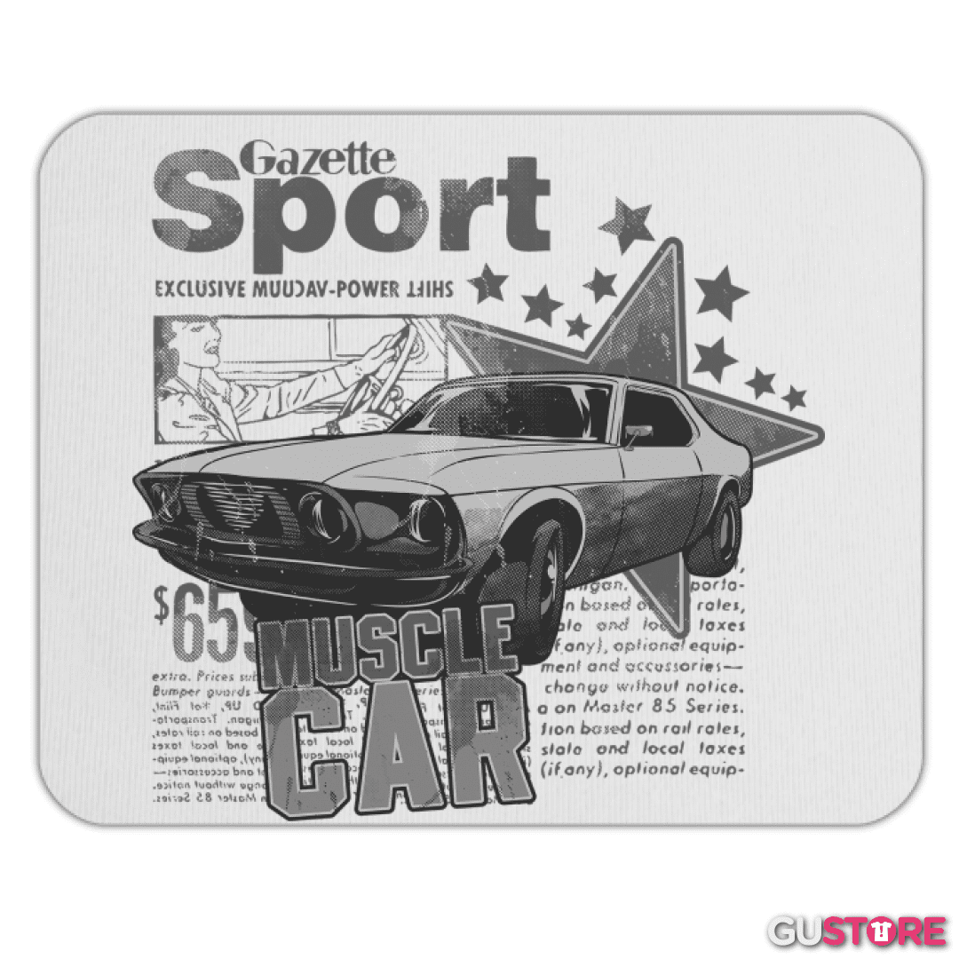Mousepad Muscle Car