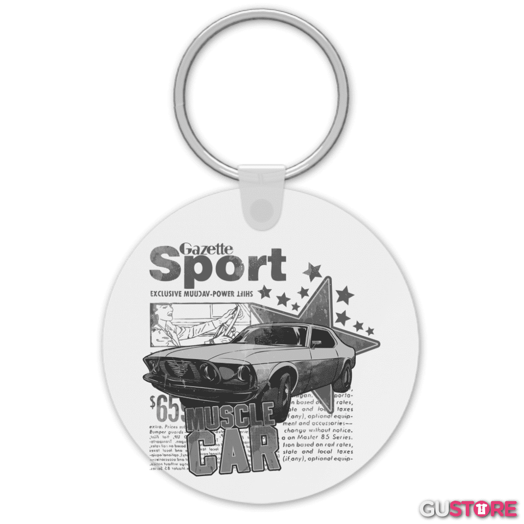 Llavero Muscle Car