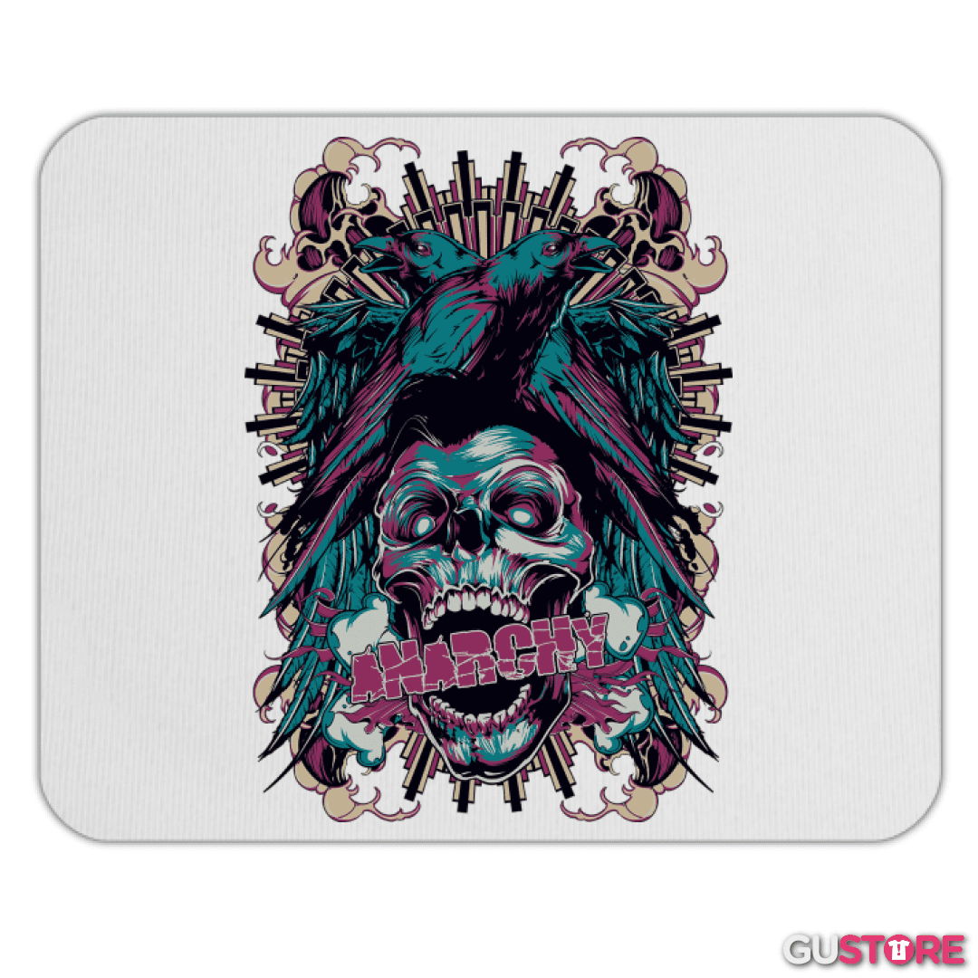 Mousepad Anarchy Skull 