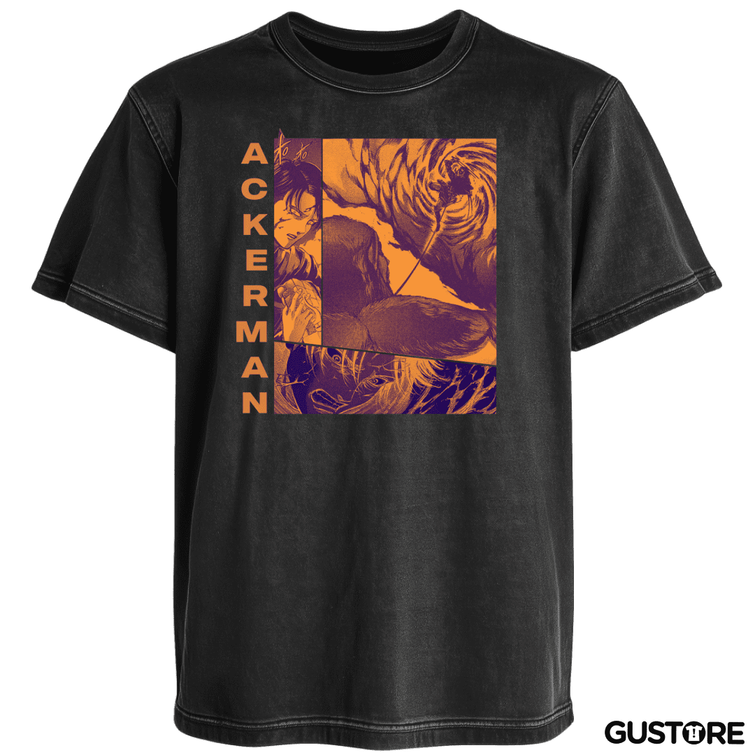 Polera desgastada Levi Ackerman
