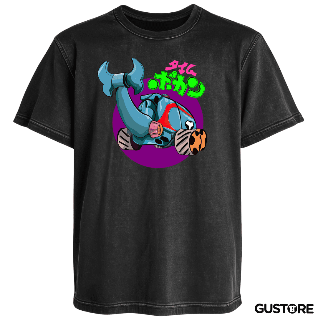 Polera desgastada La maquina del tiempo