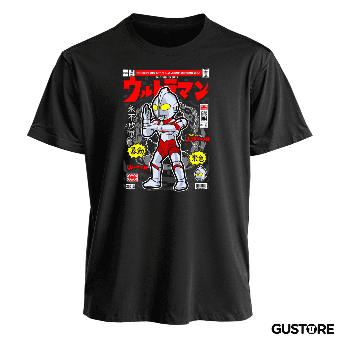 Polera Ultraman revista