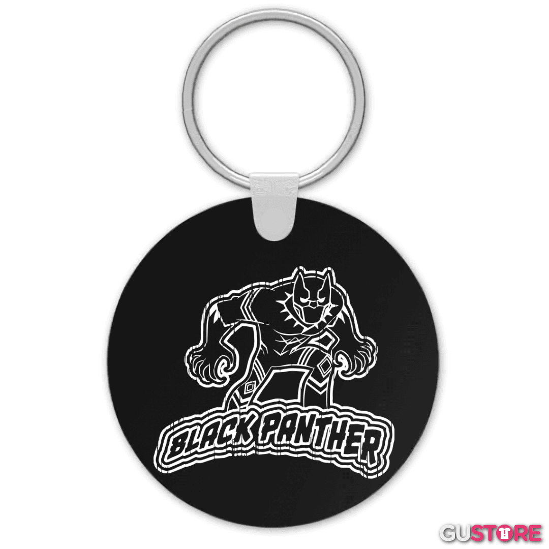 Llavero Black Panther full white