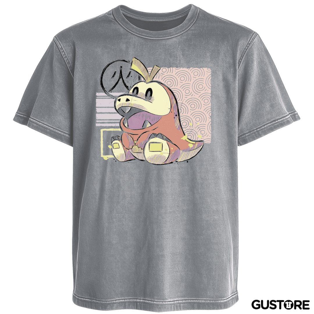 Polera desgastada Fuecoco