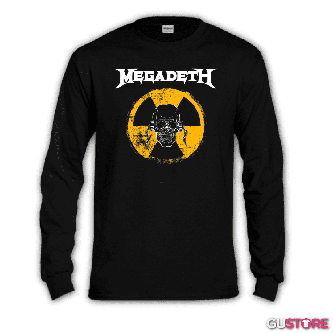 Polera manga larga Megadeth