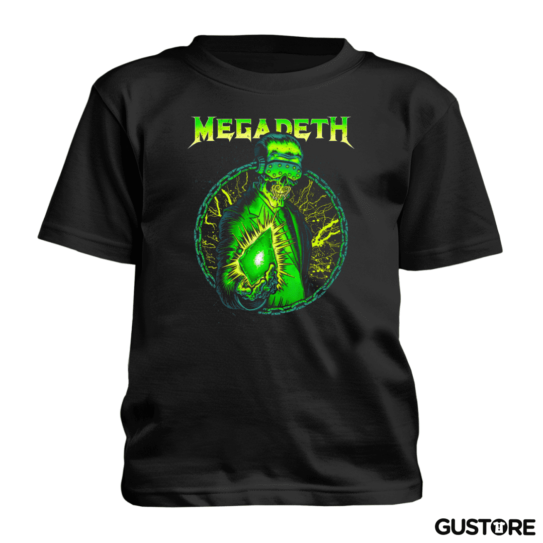 Polera de niño Megadeth Rust